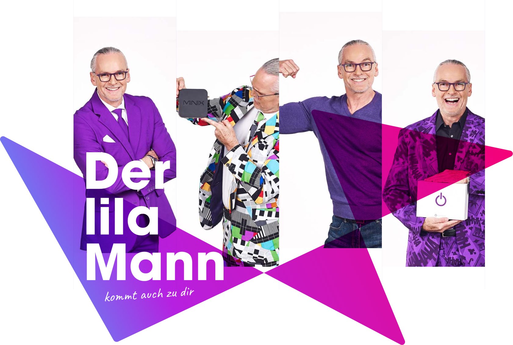 Der lila Mann